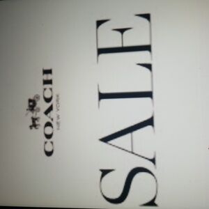 Coach  Sale